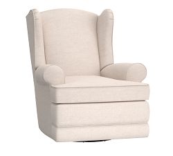 PB Wingback Manual &amp; Power Swivel Glider Recliner