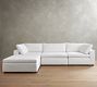 Dream Wide Arm Modular Chaise Sectional - Storage Available (129&quot;&ndash;172&quot;)