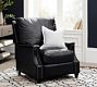 James Square Arm Leather Manual &amp; Power Recliner