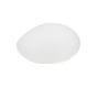 Lit Outdoor Frosted Glass Stone