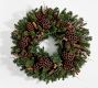 Pine &amp; Lotus Pod Wreath &amp; Garland