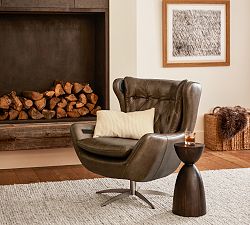 Wells Tufted Leather Gaming Chair