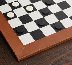 Amherst Checkers &amp; Backgammon Board Game Set