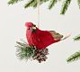 Bottlebrush Red Cardinal Ornament