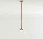 Schoolhouse Glass Pole Pendant (8&quot;-12&quot;)