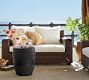 Torrey Wicker Square Arm Outdoor Loveseat (62&quot;)