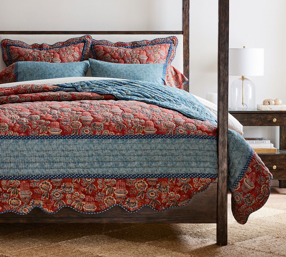 Bridget Handcrafted Reversible Quilt