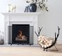 Bronze Antler Fireplace Log Holder