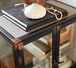 Flynn Metal Nightstand (24&quot;)
