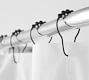 &#160;Stainless Steel&#160;Shower Curtain Rings - Set of 12