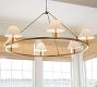 Chambers Metal Round Chandelier (36&quot;-60&quot;)