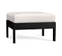 Malibu Metal Outdoor Ottoman (27&quot;)