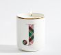 Stewart Plaid Alphabet Scented Candle - Winter Spruce