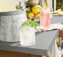 Abbott Concrete &amp; Acacia Island and Hutch (50&quot;)