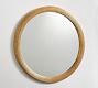 Antique Gold Round Mirror
