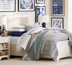 Pia Medallion Cotton Quilt &amp; Shams