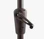 10' Rectangular Outdoor Patio Umbrella &ndash;&#160;Rustproof&#160;Aluminum Tilt Frame