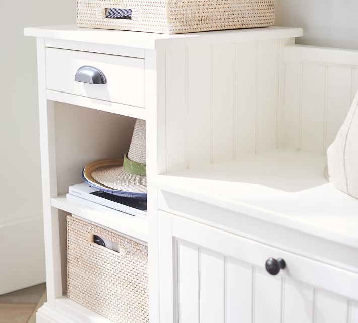 Aubrey Entryway Storage Bench Pottery Barn