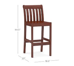 Chatham Mahogany Outdoor Barstool