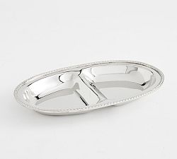 Heritage Silver Divided Platter
