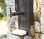 Malibu Metal Outdoor Wall Shower