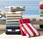 Piped Outdoor Dining Chair Cushion