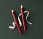 Premium Flickering Flameless Wax Taper Candle