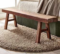 Rustic Reclaimed Wood Bench (60&quot;)