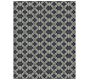 Custom Scroll Tile Hand-Tufted Wool Rug