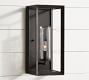Sonora Outdoor Clear Glass Sconce (16'')