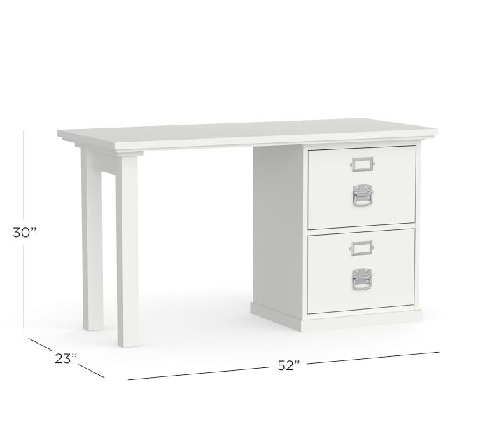Bedford Single Cabinet Writing Desk 52 Pottery Barn