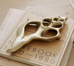 Brass Shell Decorative Object