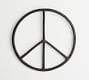 Bronze Iron Peace Sign