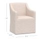 Classic Slope Slipcovered Dining Armchair