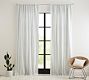 Hawthorn Striped Cotton Rod Pocket Curtain