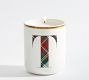 Stewart Plaid Alphabet Scented Candle - Winter Spruce