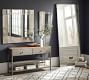 Tribeca Antiqued Glass Floor Mirror