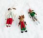 Christmas in the Country Felt Animals Ornaments - Set of 3