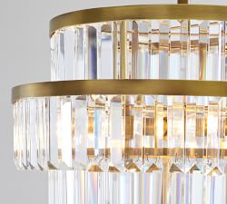 Gemma Crystal Round Chandelier (19&quot;-26&quot;)