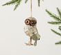Golden Glam Owl Ornament