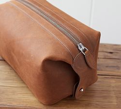 Grant Leather Toiletry Bag