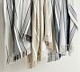 Modern Farmhouse Handwoven Striped Throw