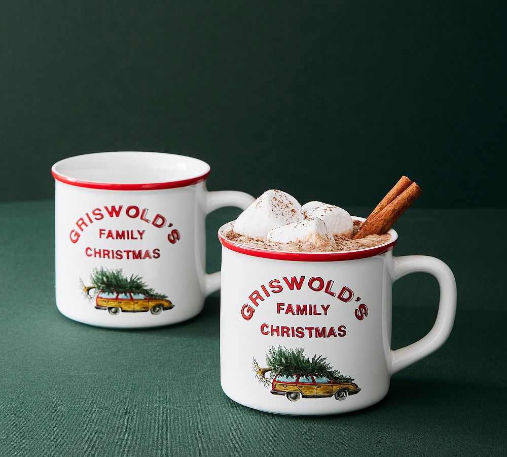 National Lampoon&rsquo;s Christmas Vacation&#8482; Griswold Decal Stoneware Mug