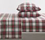 Stewart Plaid Organic Percale Sheet Set
