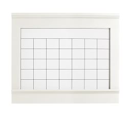 Aubrey Whiteboard Calendar - Black