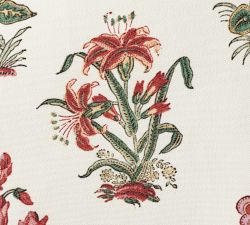 Camille Reversible Botanical Outdoor Pillow
