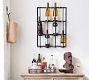 Vintage Blacksmith Wall Wine Rack