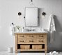Vintage Rounded Rectangular Pivot Mirror