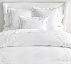 Eyelet Percale Sham