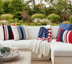 Americana Cable Knit Throw